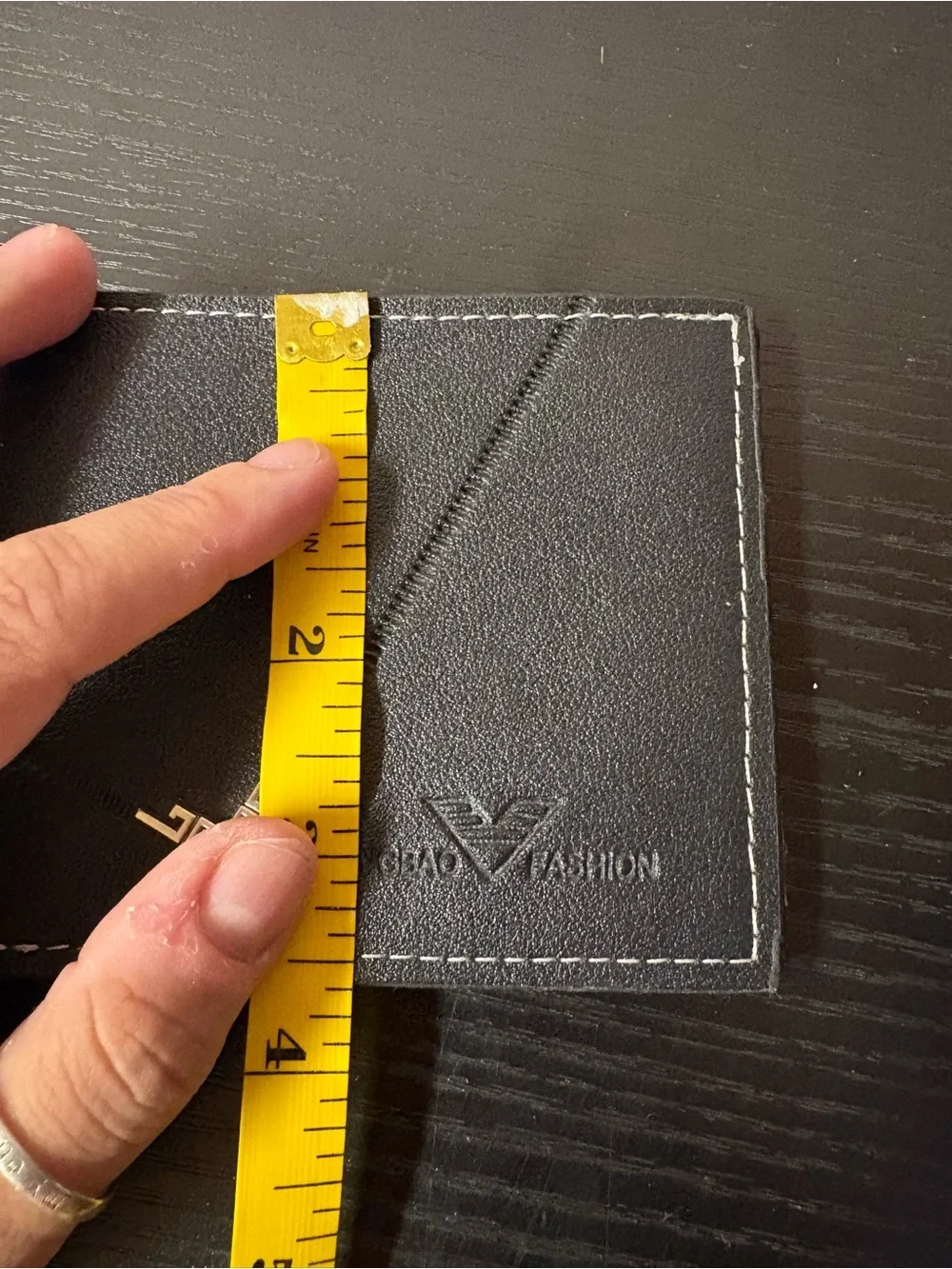 Jiangbaq Fashion Black Bifold Wallet ID Window Card Holder